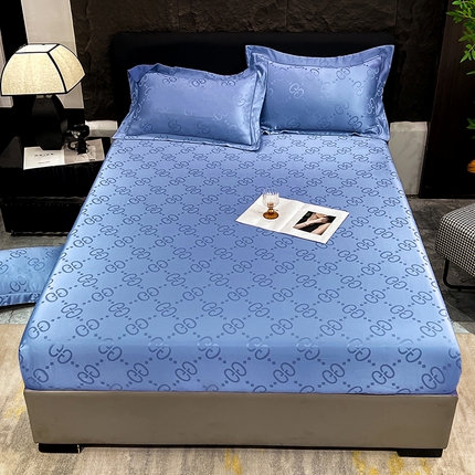 91家纺网 家纺一手货源 找家纺 （总）经年 2025年水洗真丝提花单床笠 洛克系列