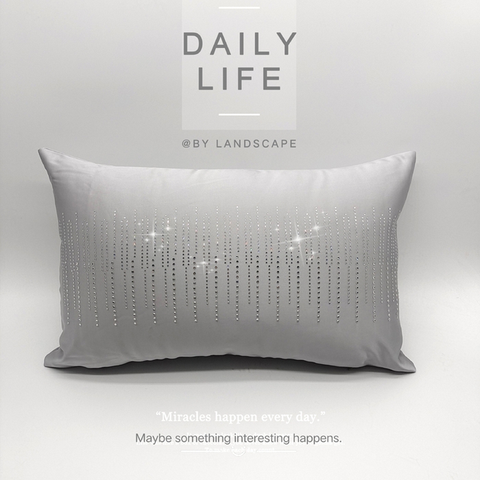 91家纺网 家纺一手货源 找家纺 （总）澜屿24款禅丝高精密银河烫钻小抱枕头枕芯腰靠枕 