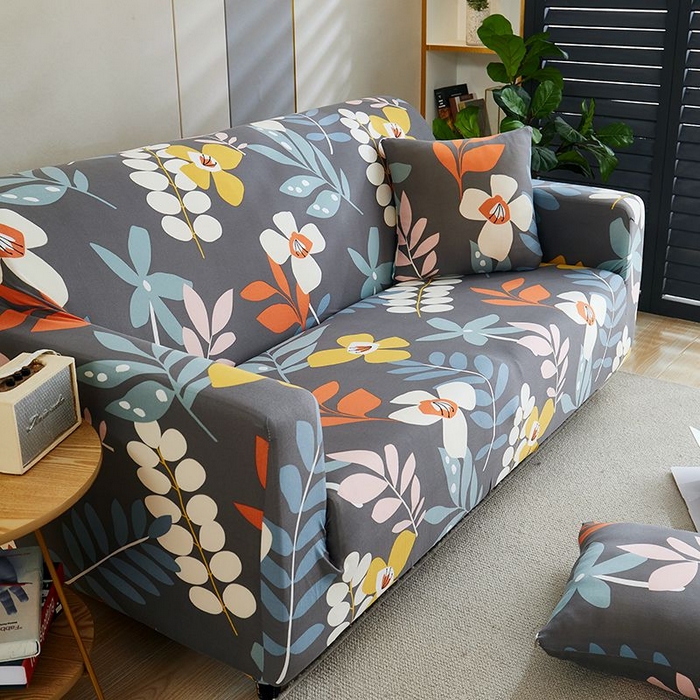 91家纺网 家纺一手货源 找家纺 沐沐2026新款四季印花沙发套  春风