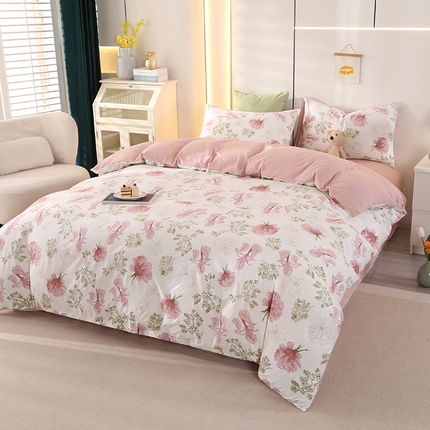 91家纺网 家纺一手货源 找家纺 （总）金牛枕芯 2024新款亲肤舒适提花泡泡棉四件套