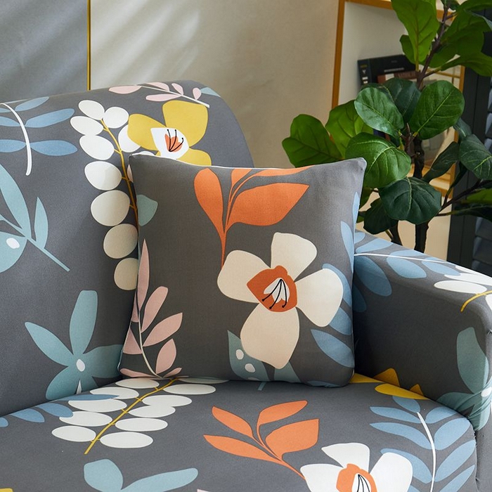 91家纺网 家纺一手货源 找家纺 沐沐2026新款四季印花沙发套  春风