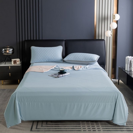 91家纺网 家纺一手货源 找家纺 （总）锦禾穗 2025新款亲肤舒适硅胶夏被冰爽氨纶