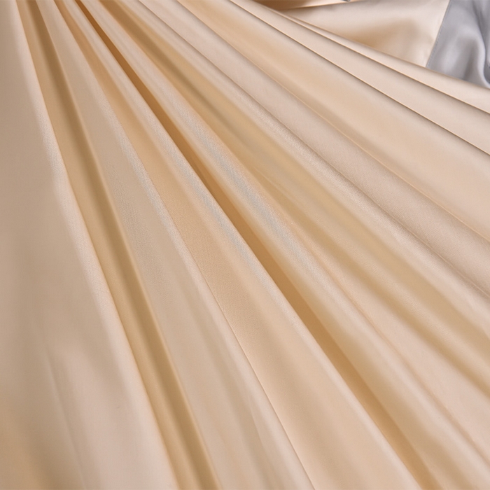 91家纺网 家纺一手货源 找家纺 瑞驰家纺2024新款60兰精天丝四件套-罗莎琳系列（风格二） 浅杏色