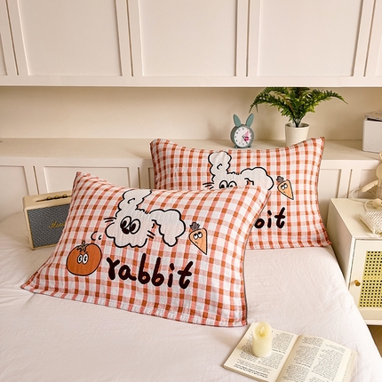 91家纺网 家纺一手货源 找家纺 （总）悦然毛巾被 2024新款 纯棉水洗四层枕巾