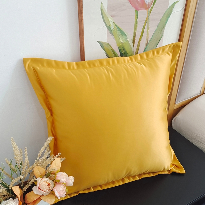 91家纺网 家纺一手货源 找家纺 （总）澜屿 24款高精密纯色带边60大方靠枕