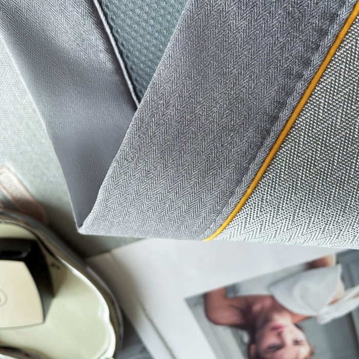 91家纺网 家纺一手货源 找家纺 慕尚家纺 2025新款凉感冰丝大牌miumiu凉席三件套 miu  深灰