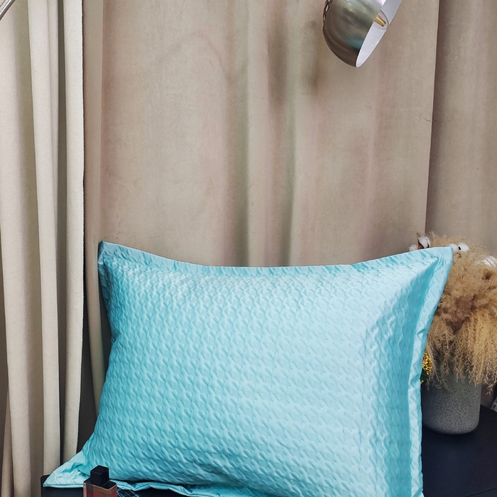 91家纺网 家纺一手货源 找家纺 澜屿 24款高精密肌理纹大靠枕 水绿