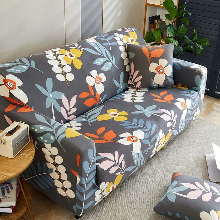 91家纺网 家纺一手货源 找家纺 沐沐2026新款四季印花沙发套  春风