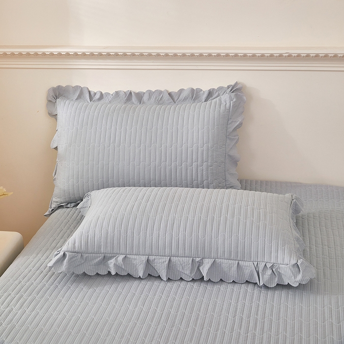 91家纺网 家纺一手货源 找家纺 （总）绣女坊 2024新款泡泡棉床盖四件套