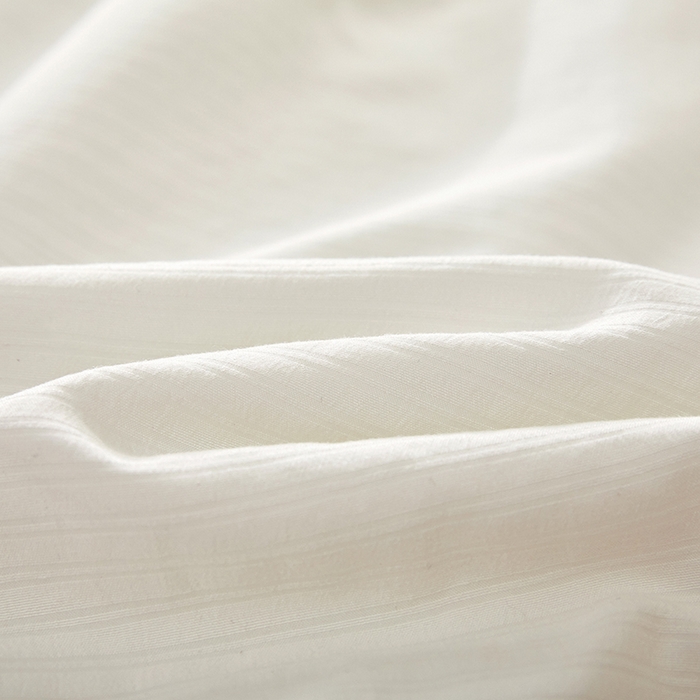 91家纺网 家纺一手货源 找家纺 绣女坊 2024新款泡泡棉床盖四件套 皓月白