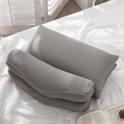 91家纺网 家纺一手货源 找家纺 （总）仁宇枕业 2024新款枕芯 多功能可拆可分开多用荞麦枕凉感护脊组合枕头