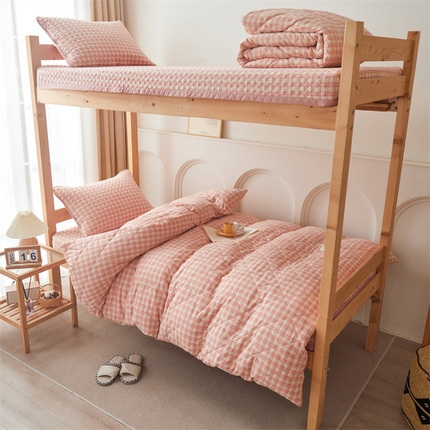 91家纺网 家纺一手货源 找家纺 （总）上喜 热卖学生宿舍床盖三件套