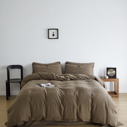 91家纺网 家纺一手货源 找家纺 （总）梦享生活家居 2024新款全棉小提花四件套系列