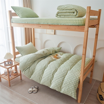 91家纺网 家纺一手货源 找家纺 （总）上喜 热卖学生宿舍床盖三件套