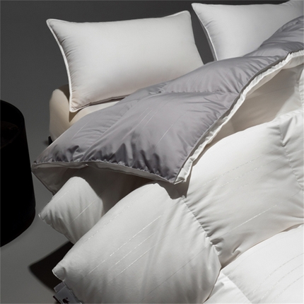 91家纺网 家纺一手货源 找家纺 （总）御眠纺 2024新款天丝棉羽绒被壳拼色全棉银丝拼色AB版单层柔软被壳