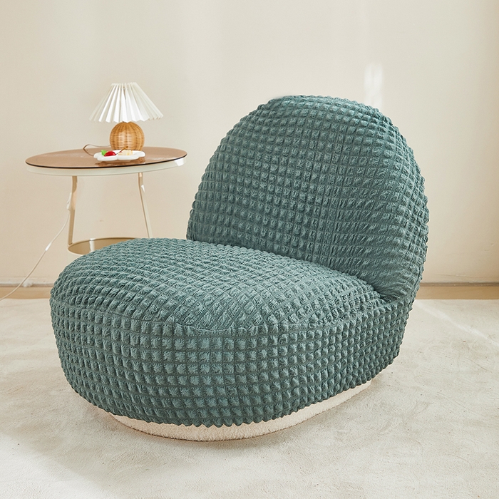 91家纺网 家纺一手货源 找家纺 丝绮鹿 2024新款爆米花系列-雪梨沙发椅套 绿色