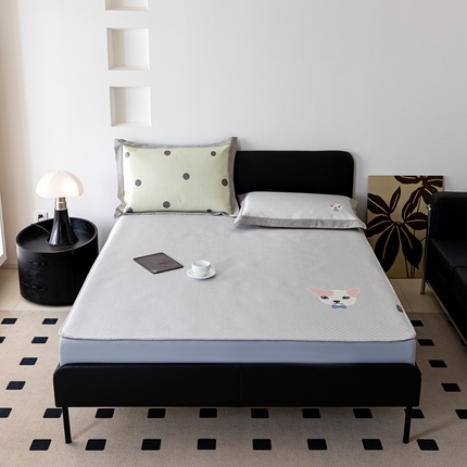 本希家居 2024新款简约轻奢系列高端可水洗冰丝席 修狗床笠