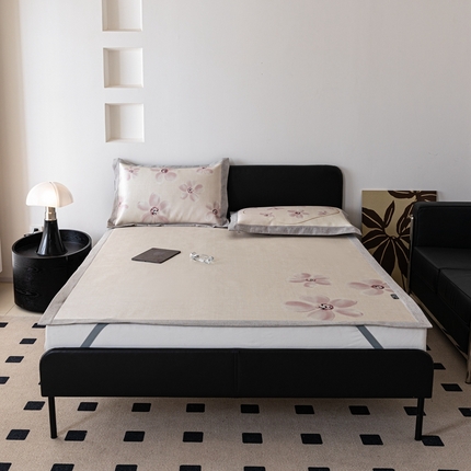 91家纺网 家纺一手货源 找家纺 （总）本希家居 2024新款简约轻奢系列高端可水洗冰丝席