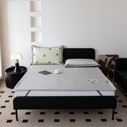 91家纺网 家纺一手货源 找家纺 （总）本希家居 2024新款简约轻奢系列高端可水洗冰丝席