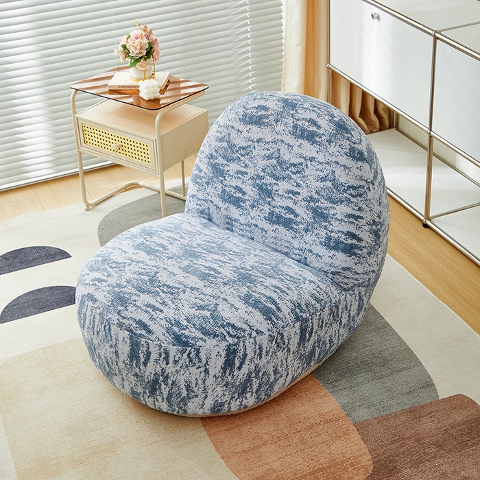 91家纺网 家纺一手货源 找家纺 丝绮鹿 2024新款加厚国风系列-雪梨沙发椅套  静谧蓝