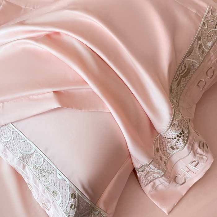 91家纺网 家纺一手货源 找家纺 （总）欧乐蒂 2025新款高支密长绒棉刺绣四件套-繁花-终版