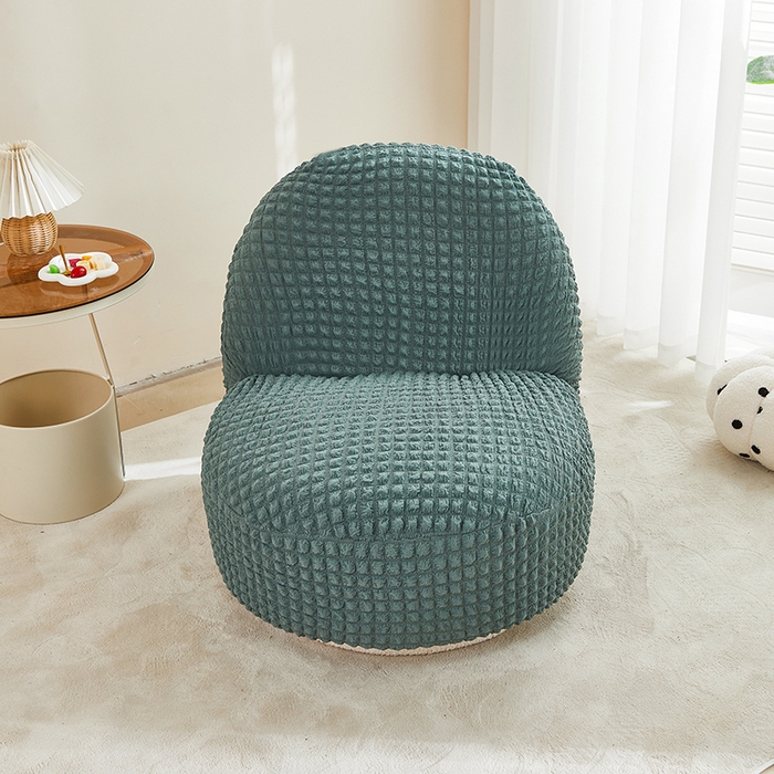 91家纺网 家纺一手货源 找家纺 丝绮鹿 2024新款爆米花系列-雪梨沙发椅套 绿色