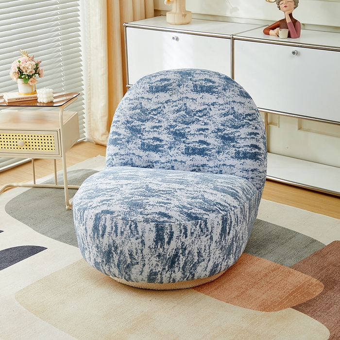 91家纺网 家纺一手货源 找家纺 丝绮鹿 2024新款加厚国风系列-雪梨沙发椅套  静谧蓝