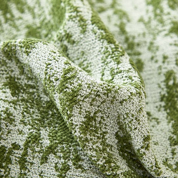 91家纺网 家纺一手货源 找家纺 丝绮鹿 2024新款加厚国风系列-雪梨沙发椅套  松花绿