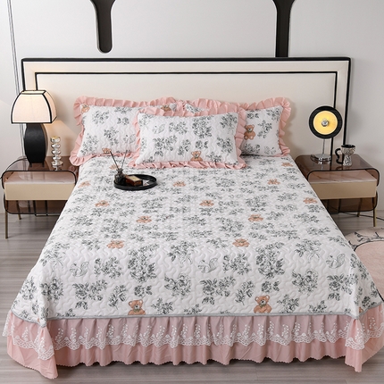 艾裙海 2025新款云感双层纱单床盖 秘境