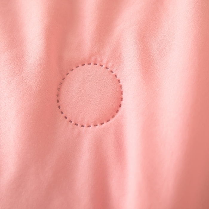 91家纺网 家纺一手货源 找家纺 侨鑫 2024新款A类原棉大豆夏被 粉色