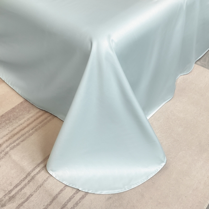 91家纺网 家纺一手货源 找家纺 欧乐蒂 2025新款花寐-高支高密新疆长绒棉四件套-终版 花寐-月光蓝