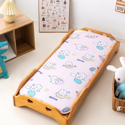 嗨生活 2024新款加厚一体款可拆款幼儿园床垫儿童床垫 一体款-欢乐小兔