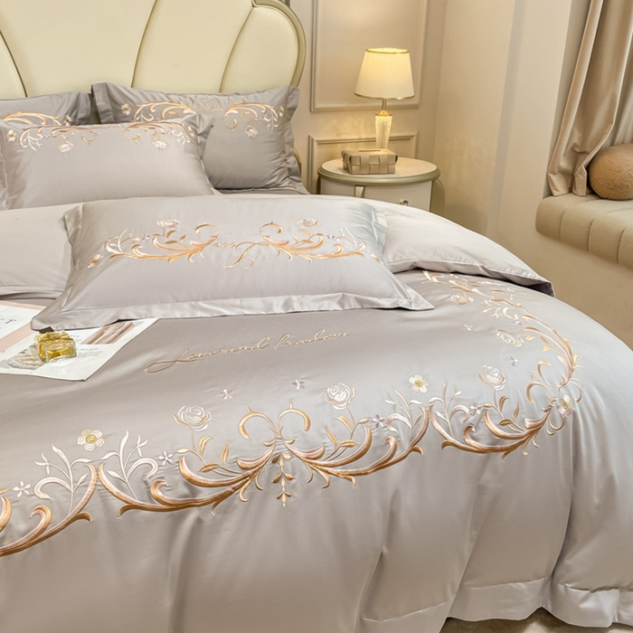 91家纺网 家纺一手货源 找家纺 欧乐蒂 2025新款爱丽丝-高支高密新疆长绒棉-终版 爱丽丝-高级灰