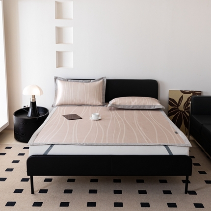 91家纺网 家纺一手货源 找家纺 （总）本希家居 2024新款简约轻奢系列高端可水洗冰丝席