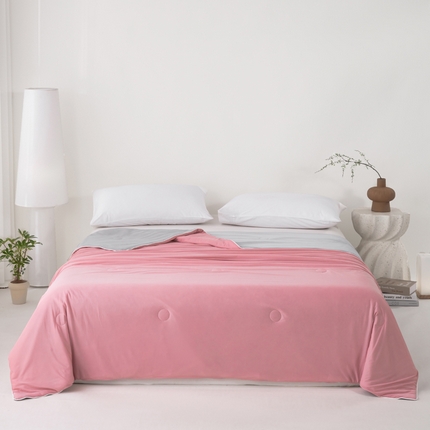 91家纺网 家纺一手货源 找家纺 （总）蝶帕 2024新款A类凉感丝冰淇淋夏凉被