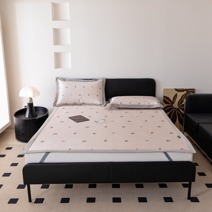 91家纺网 家纺一手货源 找家纺 （总）本希家居 2024新款简约轻奢系列高端可水洗冰丝席