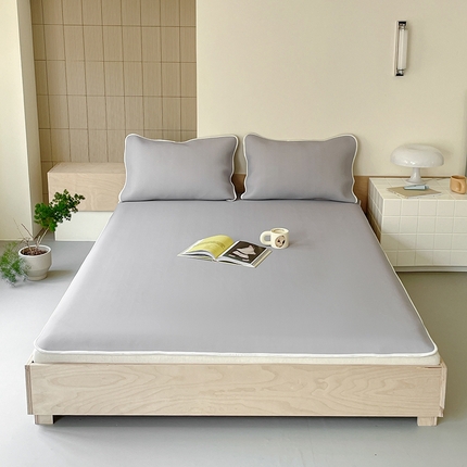 91家纺网 家纺一手货源 找家纺 川悦生活 2024新款云朵凉感因子纯色凉席-大床款 青春_晨曦