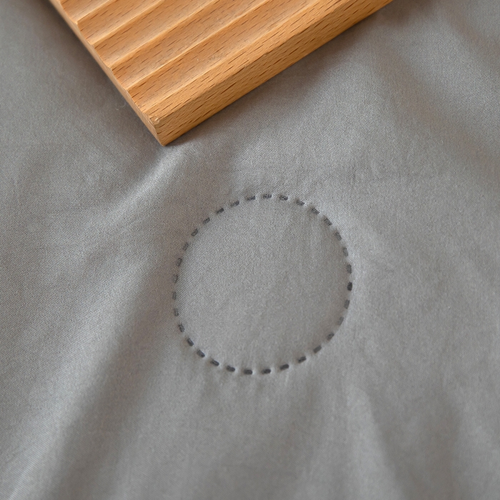 91家纺网 家纺一手货源 找家纺 侨鑫 2024新款A类原棉大豆夏被 灰色