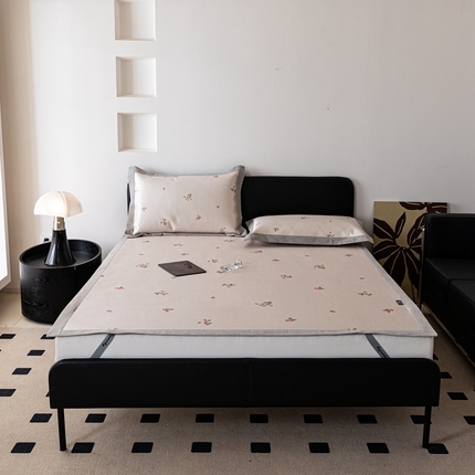 91家纺网 家纺一手货源 找家纺 （总）本希家居 2024新款简约轻奢系列高端可水洗冰丝席