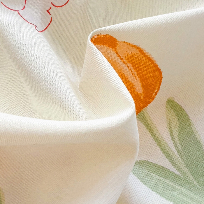 91家纺网 家纺一手货源 找家纺 优选良品 2025新款直播爆款全棉-ins印花系列四件套纯棉三件套床单床笠 芮心