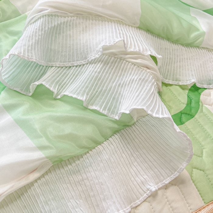 91家纺网 家纺一手货源 找家纺 慕澄家纺 2024新款大版印花乳胶凉席套件-夏被凉席四件套 可爱熊猫