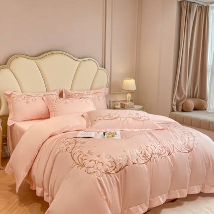 欧乐蒂 2025新款爱丽丝-高支高密新疆长绒棉-终版 爱丽丝-粉