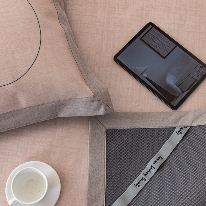 91家纺网 家纺一手货源 找家纺 本希家居 2024新款花漾清新系列高端可水洗冰丝席 心动平席