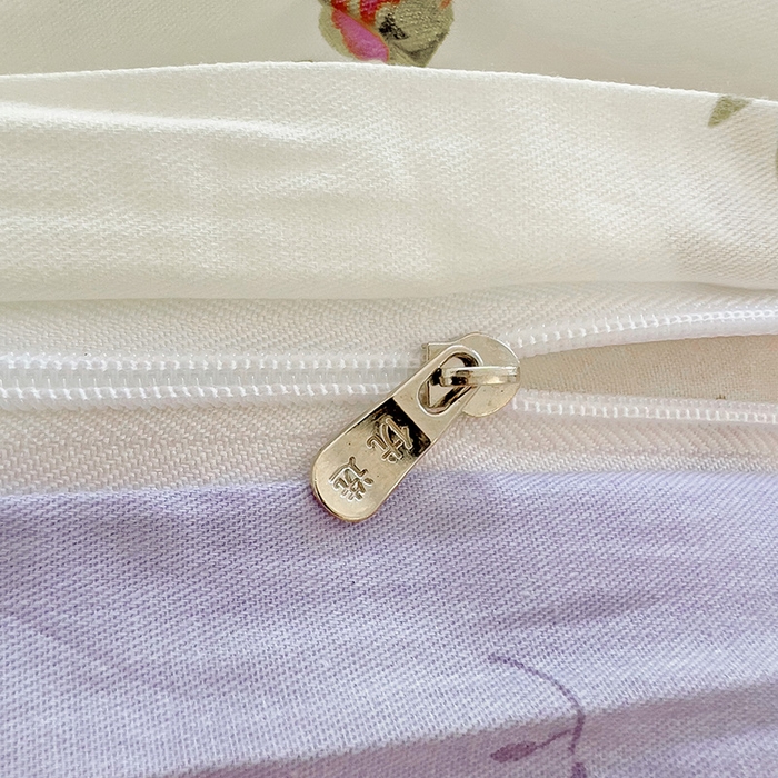 91家纺网 家纺一手货源 找家纺 优选良品 2024新款直播爆款全棉-ins印花系列四件套纯棉三件套床单床笠 情迷