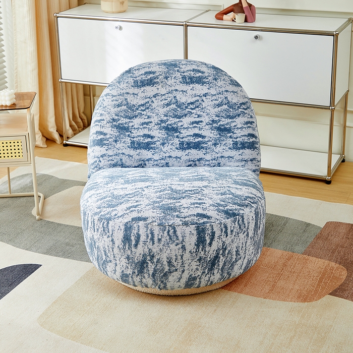 91家纺网 家纺一手货源 找家纺 丝绮鹿 2024新款加厚国风系列-雪梨沙发椅套  静谧蓝