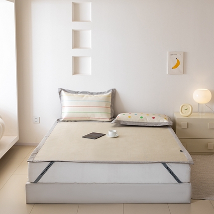 91家纺网 家纺一手货源 找家纺 （总）本希家居 2024新款花漾清新系列高端可水洗冰丝席