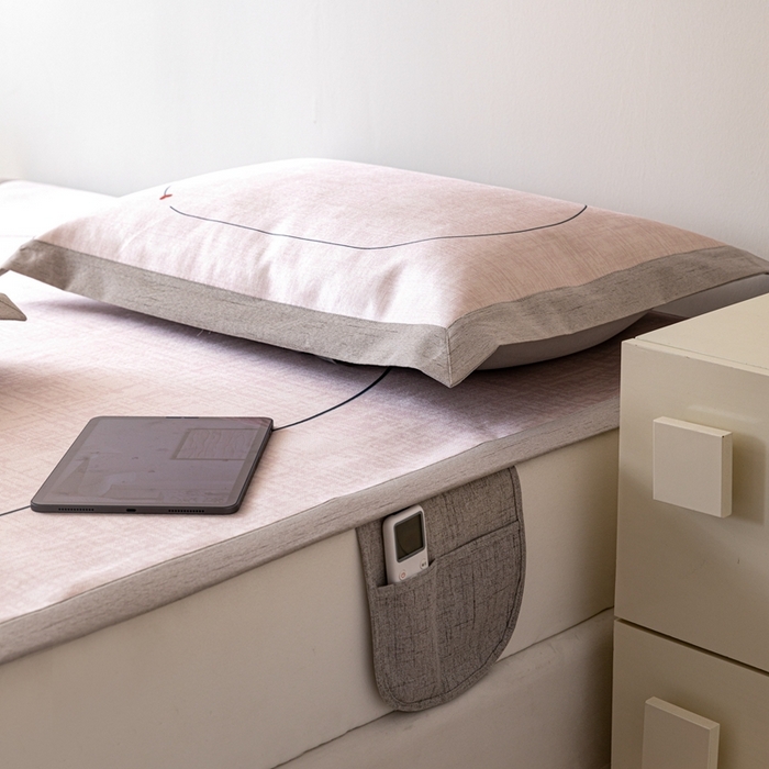 91家纺网 家纺一手货源 找家纺 本希家居 2024新款花漾清新系列高端可水洗冰丝席 心动平席