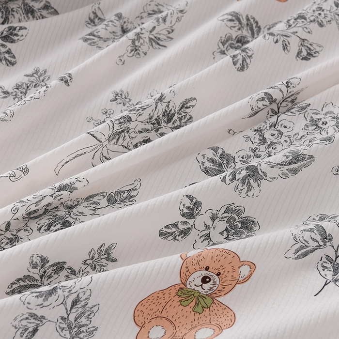 91家纺网 家纺一手货源 找家纺 艾裙海 2025新款云感双层纱单床盖 秘境