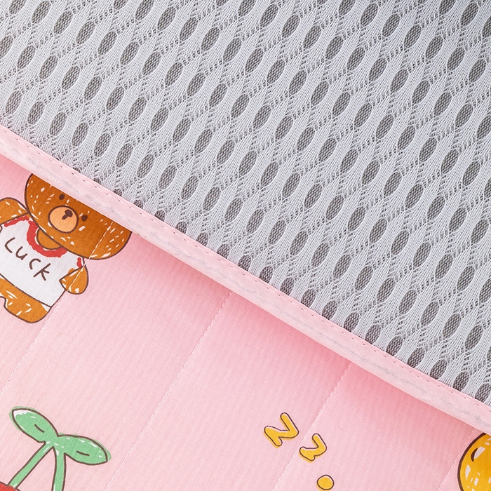 91家纺网 家纺一手货源 找家纺 嗨生活 2025新款加厚一体款可拆款幼儿园床垫儿童床垫 一体款-开心连连看