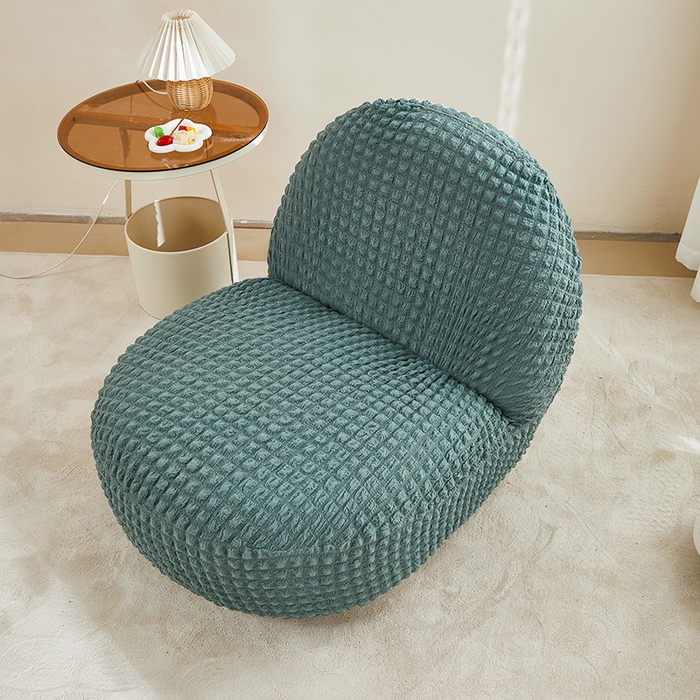 91家纺网 家纺一手货源 找家纺 丝绮鹿 2024新款爆米花系列-雪梨沙发椅套 绿色